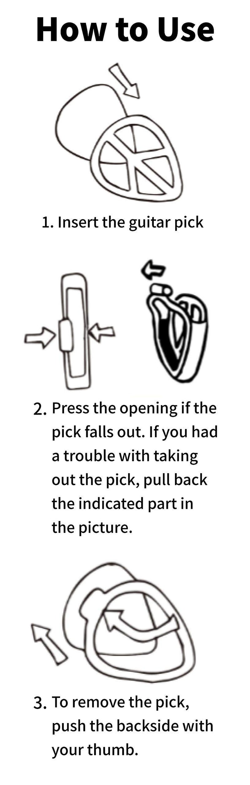 PICKRING Heart Shaped Guitar Pick Holder Necklace for Guitarists/Guitar Picks Keeper Storage Pendant Necklace Stainless Steel Music Lovers Musicians Gifts Gold