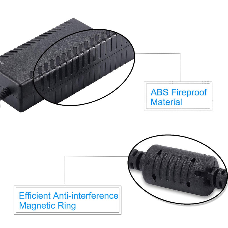9V 5A Power Supply,COOLM 9V 5A Power Adapter 45W DC9V5A 5000ma AC 110V-240V Transformers Interface 5.5 x2.5mm AC to DC Charger