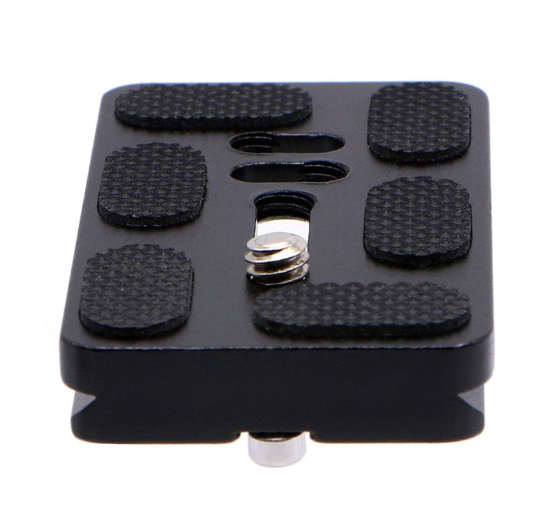 HITHUT PU-70 70mm Universal Quick Release QR Plate with D-Ring Screw for Tripod Monopod Ball Head DSLR Camera, Arca-Swiss Compatible