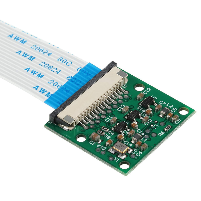 4 Pieces 5 Megapixels 1080p Sensor OV5647 Mini Camera Module with 6 Inch 15 Pin Ribbon Cable Compatible with Raspberry Pi Model A B B+, Pi 2 and Raspberry Pi 3, 3 B+, Pi 4