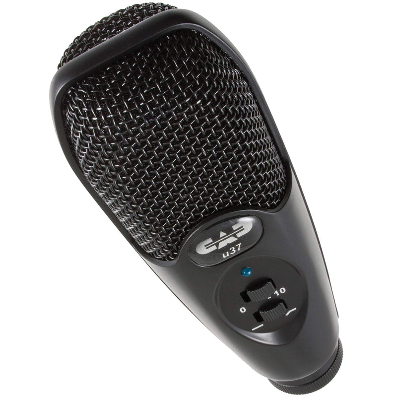 CAD Audio U37 USB Studio Condenser Recording Microphone 4.00 x 12.00 x 9.00 inches