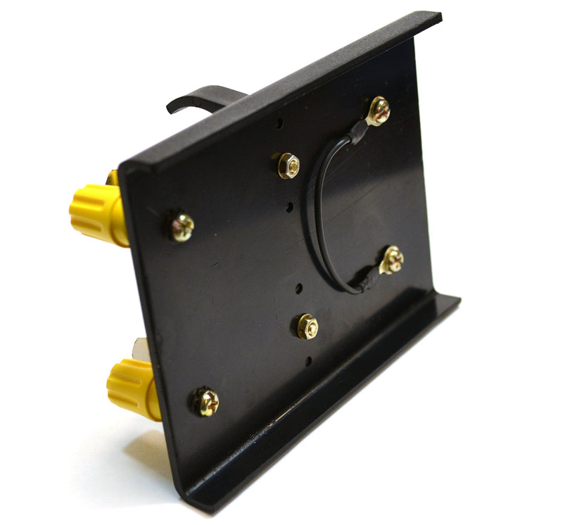 'D' Battery Holder for 2 Batteries with 4mm Banana Plugs - DC Power Supply Alternative - RoHS
