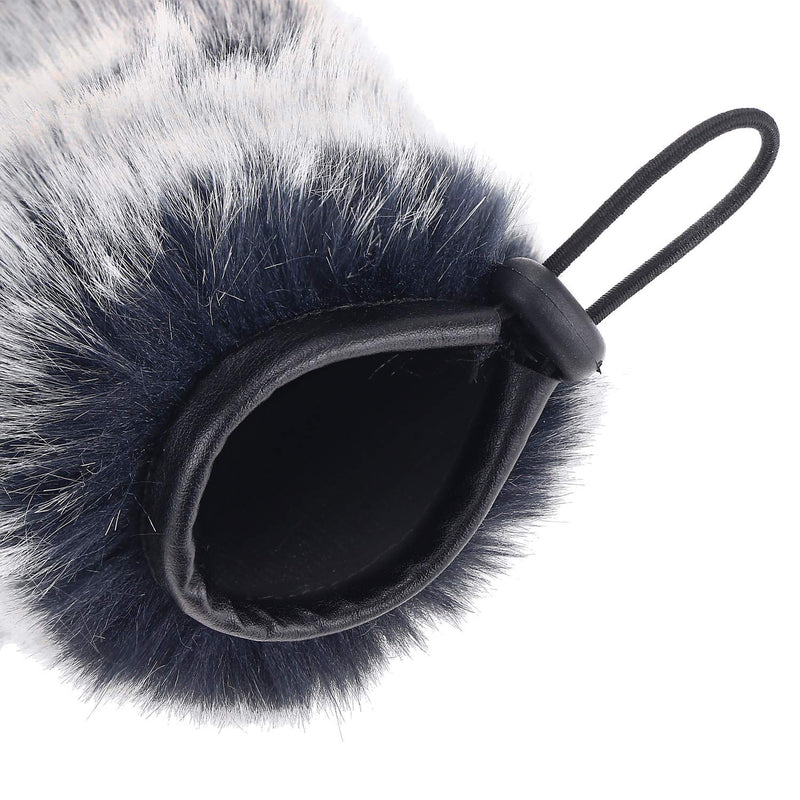 YOUSHARES Microphone Deadcat Windscreen - Outdoor Wind Shield Mic Windshield Muff Fur Custom Fit for Rode VideoMic GO Camera Microphone Fur Windscreen