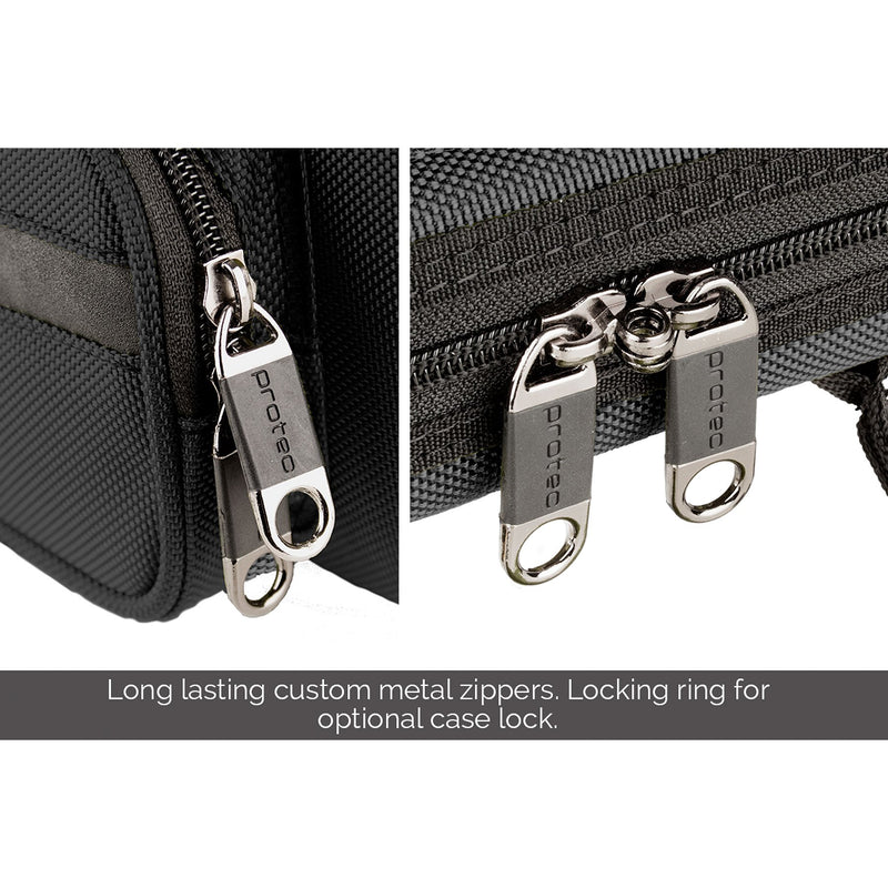 Protec PB308  Flute Slimline PRO PAC Case,  Black