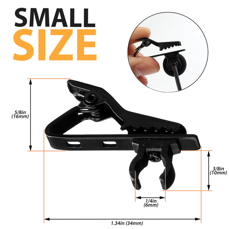 Replacement Clip for Lavalier Lapel Microphone