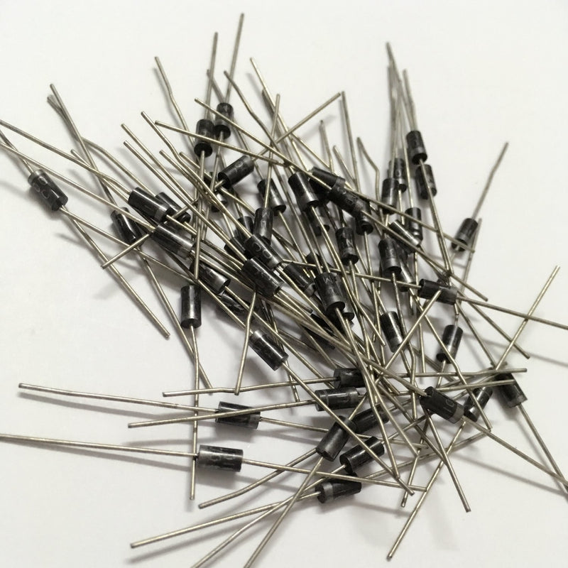 100x 1N4001 Molded Plastic Case Rectifier Diodes, 1A, 50V DO-41