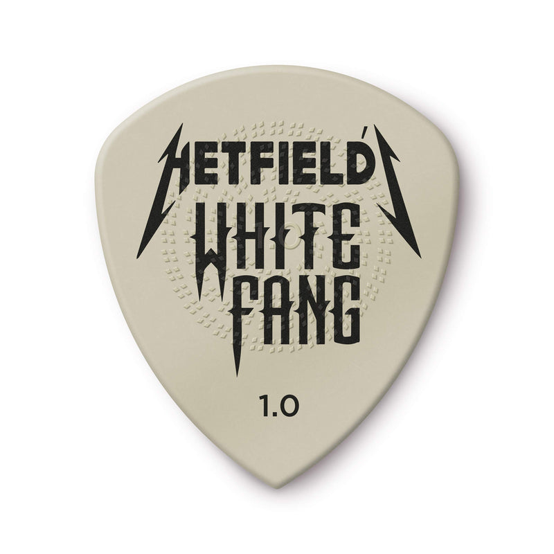 Jim Dunlop White Fang 1.0mm Guitar Picks (PH122R1.00) 24 Pack