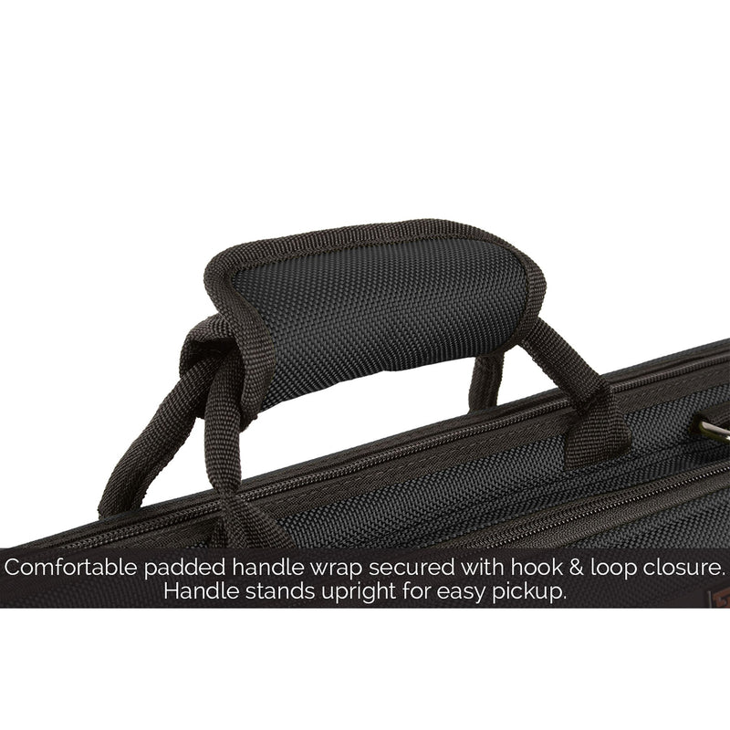 Protec PB308  Flute Slimline PRO PAC Case,  Black