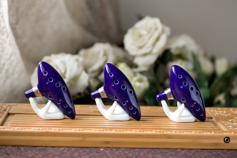 Legend of Zelda Ocarina, WoneNice 12 Hole Alto C Ocarina (12 Hole Ocarina with Stand)
