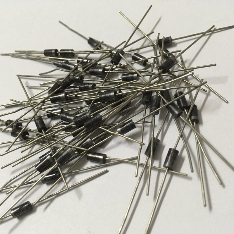100x 1N4001 Molded Plastic Case Rectifier Diodes, 1A, 50V DO-41