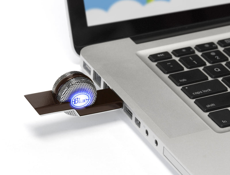 Blue Microphones Tiki Ultra Compact USB Microphone with Voice Isolation and Noise Cancellation Technology