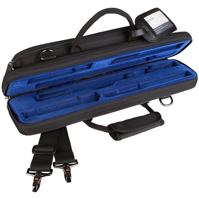 Protec PB308  Flute Slimline PRO PAC Case,  Black