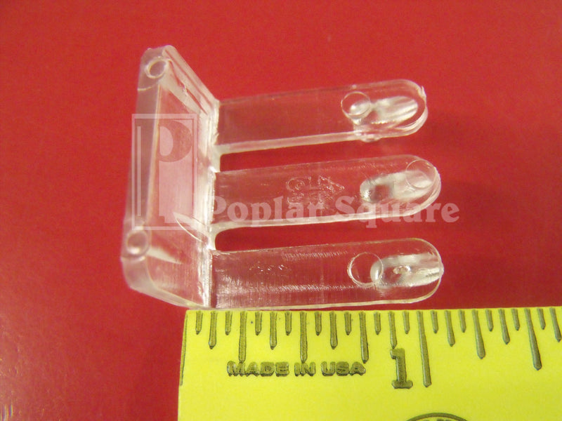 Clear Plastic False Front Clips #1931CL (4 Clips) 4 Clips