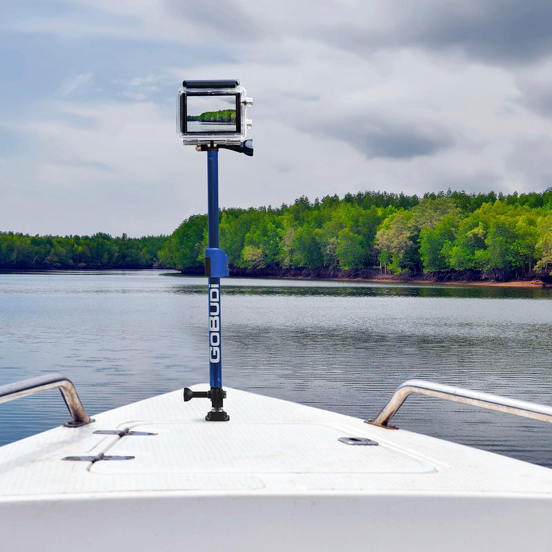 GoBUDi Adjustable Extension Pole Compatible with All GoPro Hero Cameras (1 Adjustable)