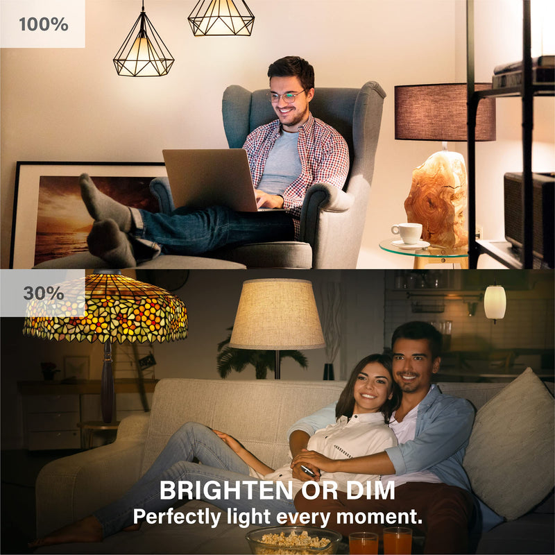 Sengled Smart Light Bulbs, Alexa Light Bulb Bluetooth Mesh, Smart Bulbs That Work with Alexa Only, A19 Dimmable LED Bulb E26, 60W Equivalent Soft White 800LM, Certified for Humans Device, 2 Pack