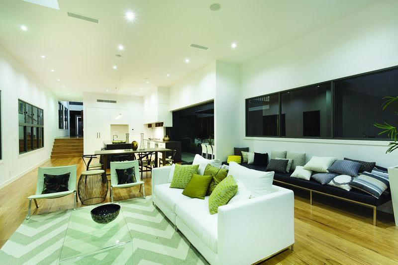 Juno Lighting 14 WWH 14W-WH 4-Inch Recessed Trim, White with White Baffle