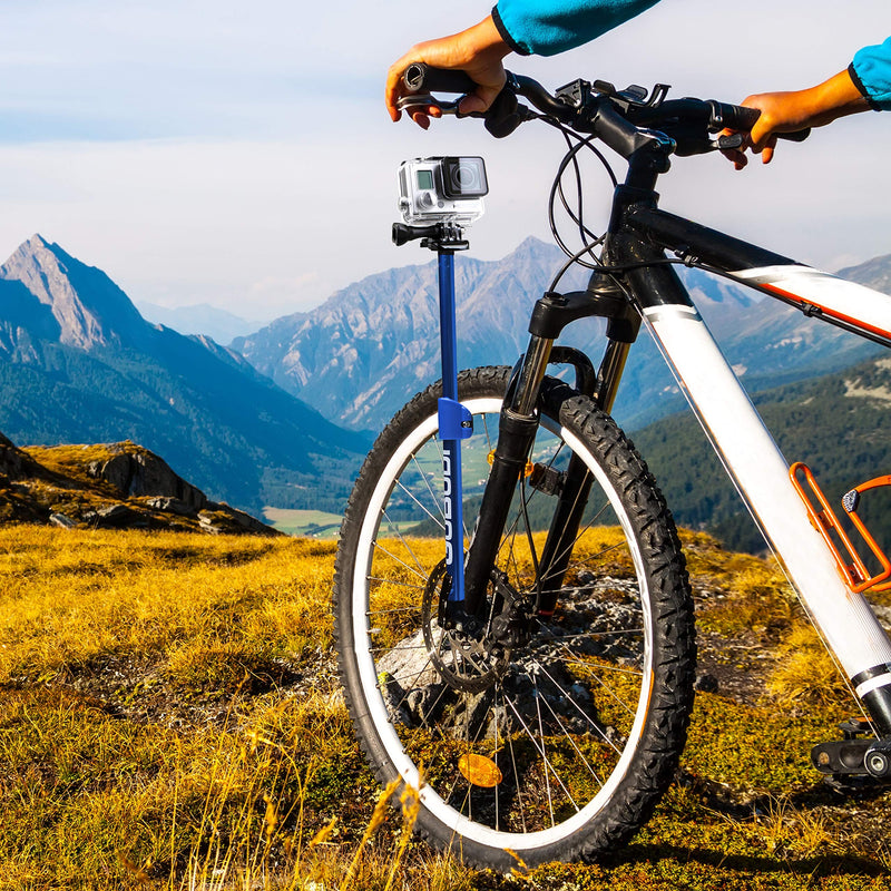 GoBUDi Adjustable Extension Pole Compatible with All GoPro Hero Cameras (1 Adjustable)