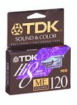 TDK 120-Minute 8MM Metal Evaporated Tape (E6120HMEL)
