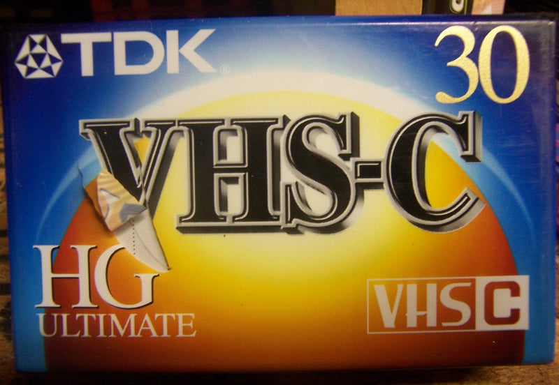 TC30EHG VHS-C Analog Videocassette