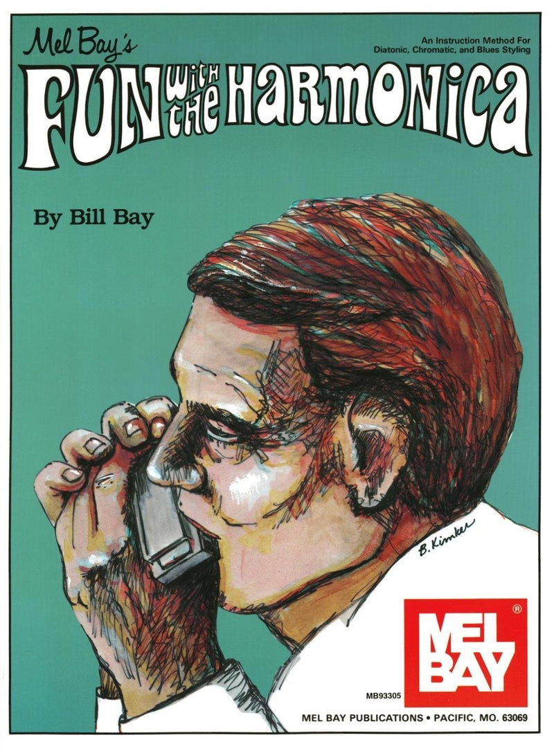 Mel Bay Fun With The Harmonica Lesson and Song Book