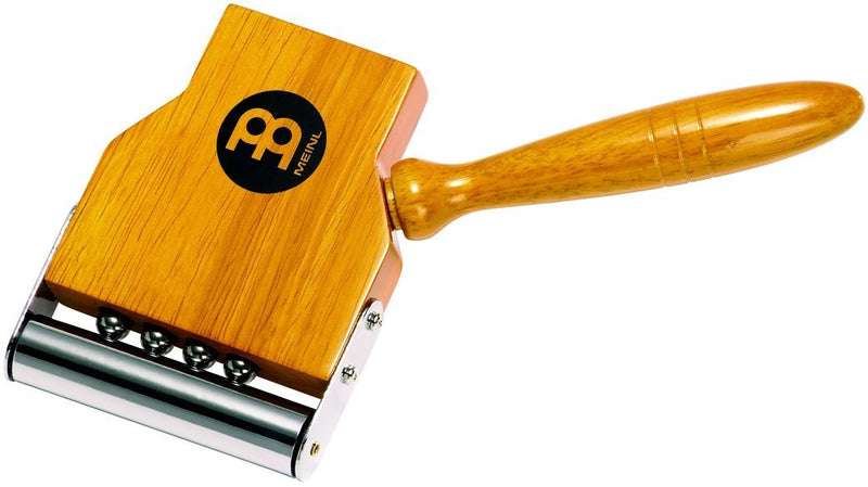 Meinl "The Night" Chirping Cricket Percussion Sound Effect - NOT MADE IN CHINA - Amber Wooden Body with Steel Cylinder and Balls, 2-YEAR WARRANTY (NI1AM)