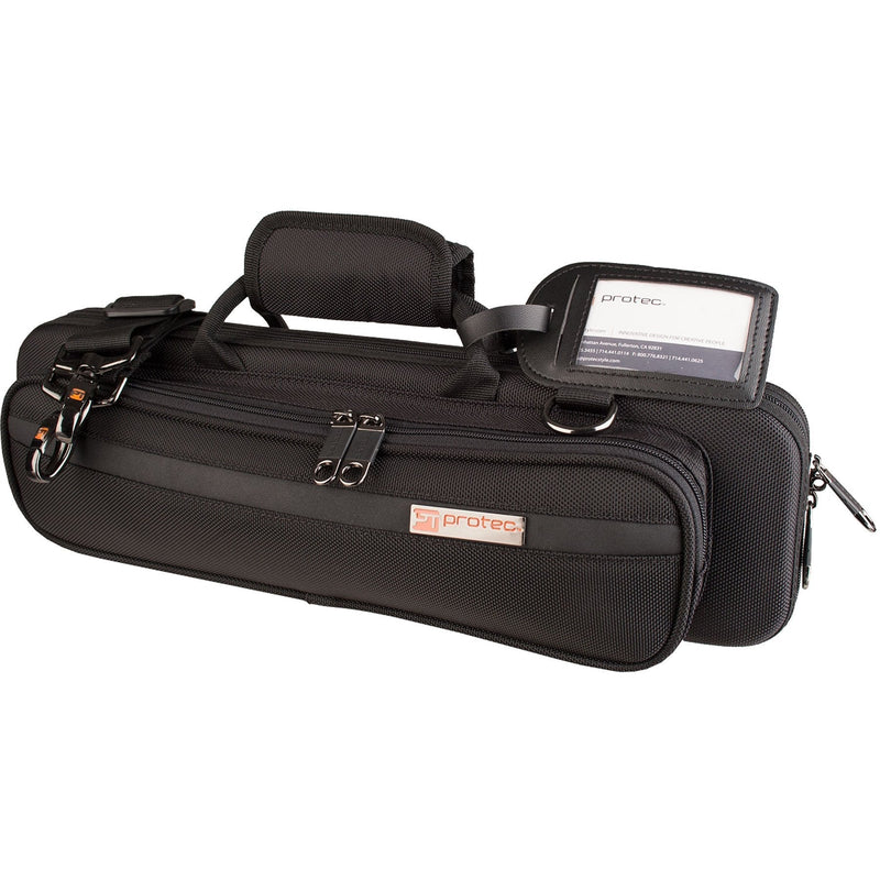 Protec PB308  Flute Slimline PRO PAC Case,  Black