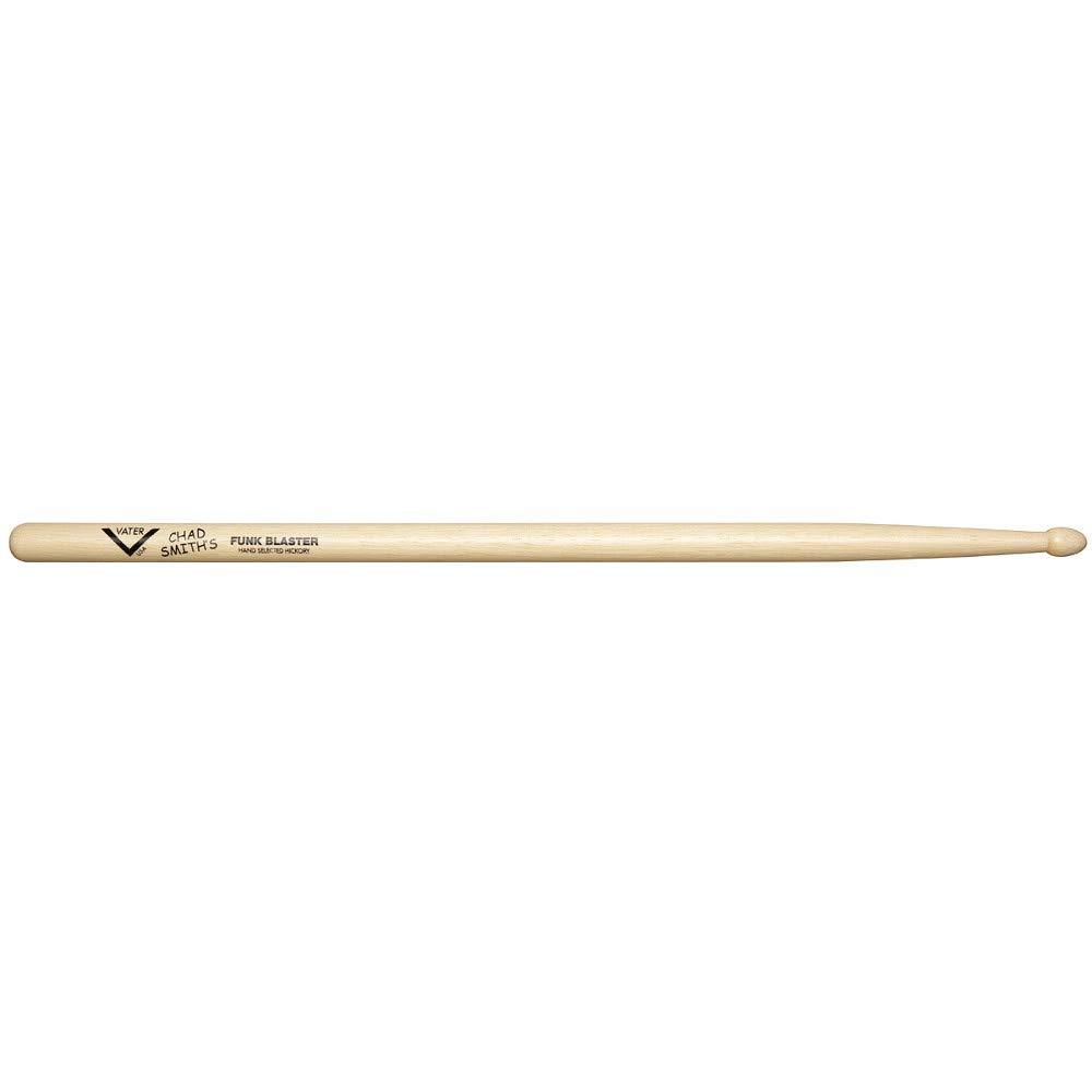 Vater CHADW Chad Smith's Funk Blaster Hickory Wood Tip Drum Sticks, Pair