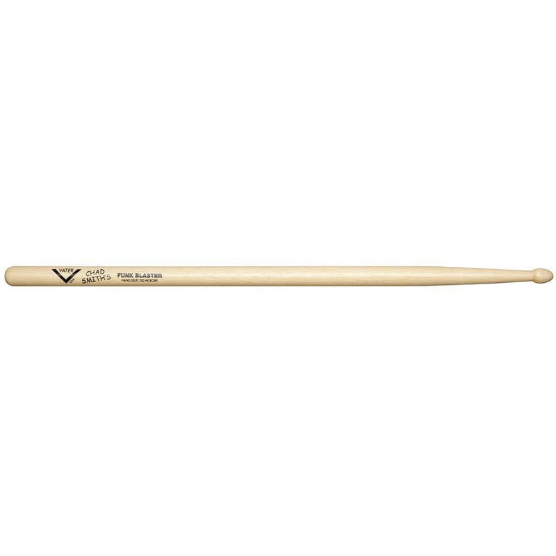 Vater CHADW Chad Smith's Funk Blaster Hickory Wood Tip Drum Sticks, Pair