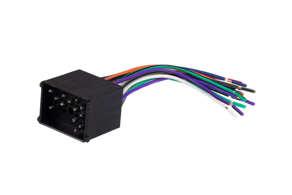 SCOSCHE BW01B Aftermarket Stereo Receiver Wire Harness Connector Kit for Select 1989-2008 BMW Vehicles