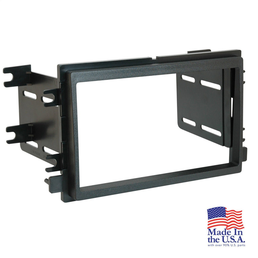Scosche FD1426B Compatible with Select 2004-09 Ford / Lincoln / Mercury ISO Double DIN Dash Kit Black