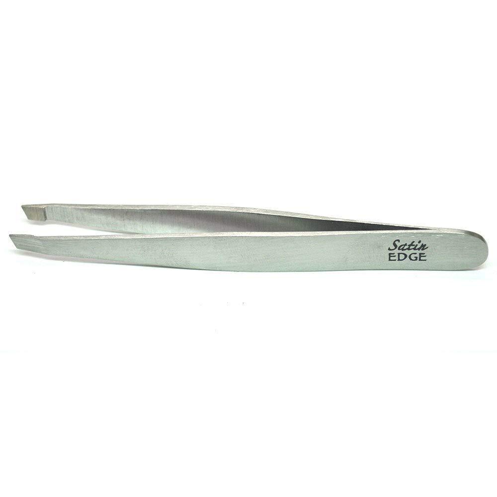 Satin Edge Slant Tweezer # Se-2019