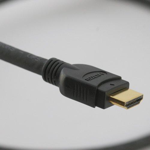 BJC Series-FE Bonded-Pair High-Speed HDMI Cable with Ethernet, 3 Foot, Black