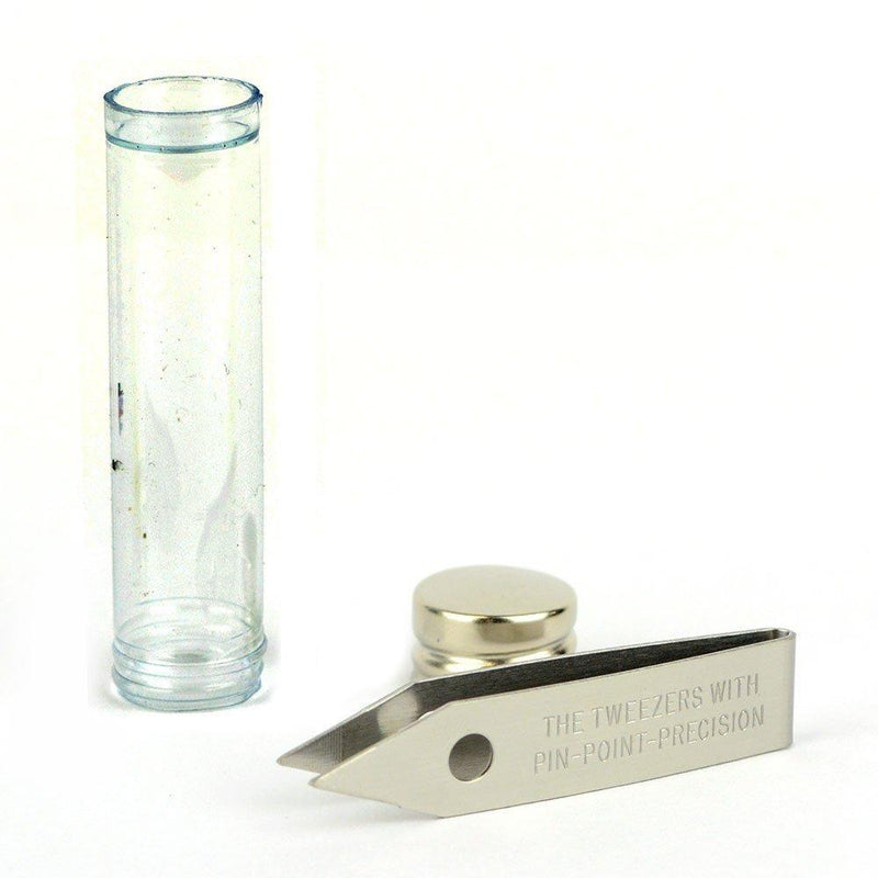 Sliver Gripper Uncle Bill’s 19074 Tweezers in a Recloseable Tube - 600