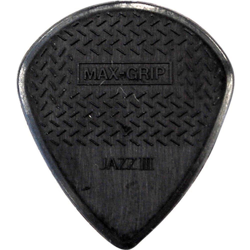 Dunlop 471R3S Max-Grip Jazz III, Black "Stiffo", 24/Bag 24 Pack