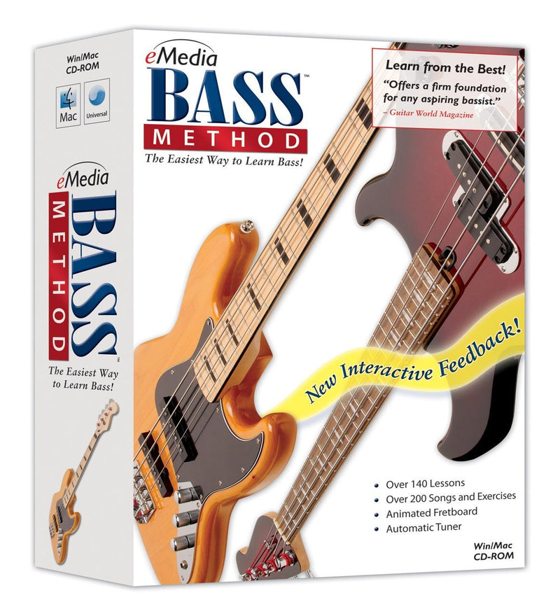 eMedia Bass Method v2 - Learn at Home PC/Mac Disc
