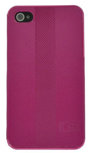 Bytech Leather Stripe Case for iPhone 4 - Case - Retail Packaging - Pink
