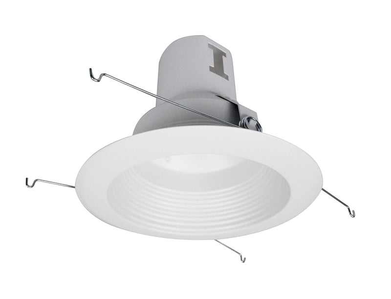 NICOR Lighting 5 inch White Recessed Baffle Trim (15511)