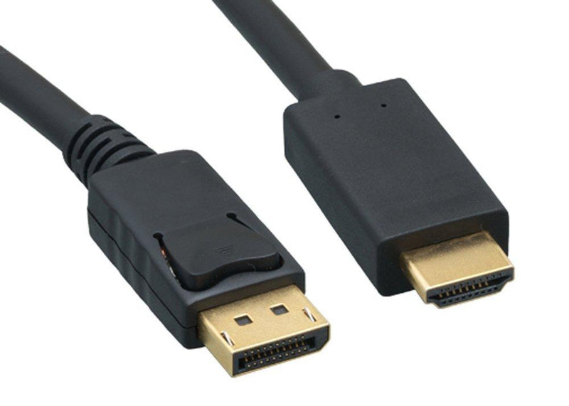 Cablelera 4K DisplayPort to HDMI Cable (ZC2520MM-10), 10 Feet ZC2520MM-10