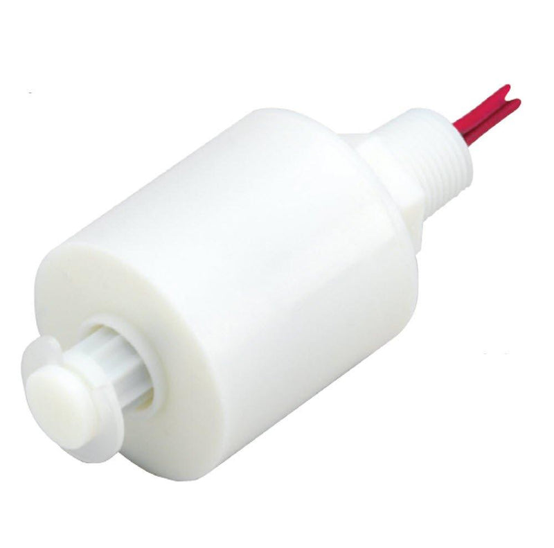 Gems Sensors 142505 Polypropylene Float Single Point Highly Reliable Compact Level Switch, 1" Diameter, 1/8" NPT Male, 13/16" Actuation Level