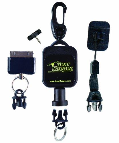 Hammerhead Industries Gear Keeper Smartphone Retractor RT5-5470 – Features Heavy-Duty Multiple Mount-Snap Clip/Threaded Stud with Q/CI Lanyard - Made in USA
