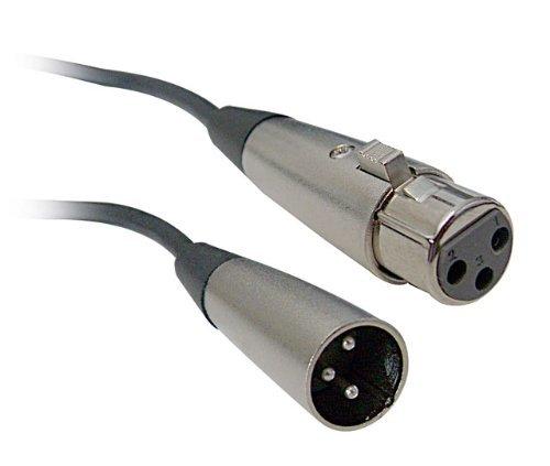 [AUSTRALIA] - 6' Ft Foot 3 Pin Male to Female XLR Mic Microphone Cable 