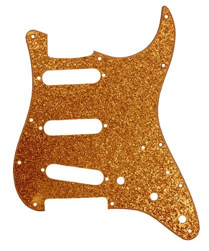 D’Andrea Strat Pickguards for Electric Guitar, Gold Sparkle