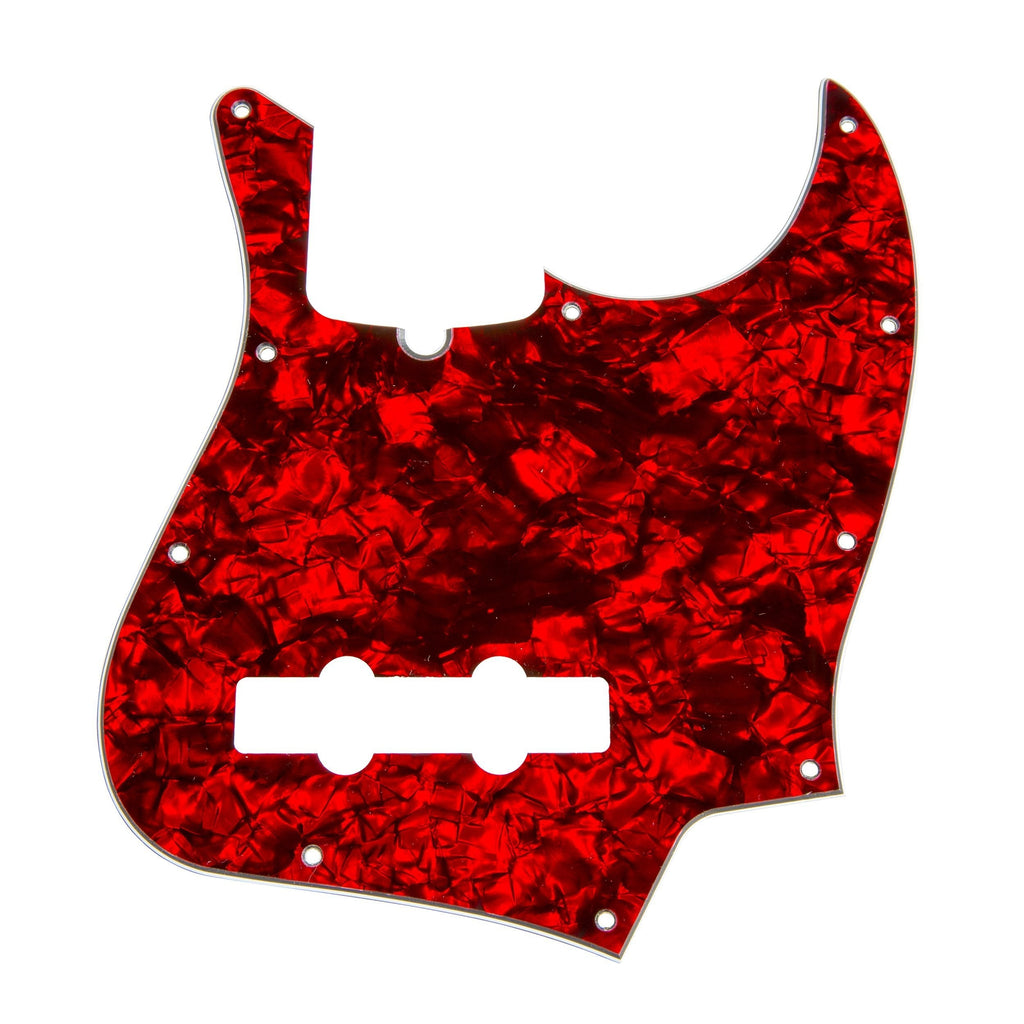 D’Andrea Jazz Bass Pickguards for Electric Guitar, Red Pearl
