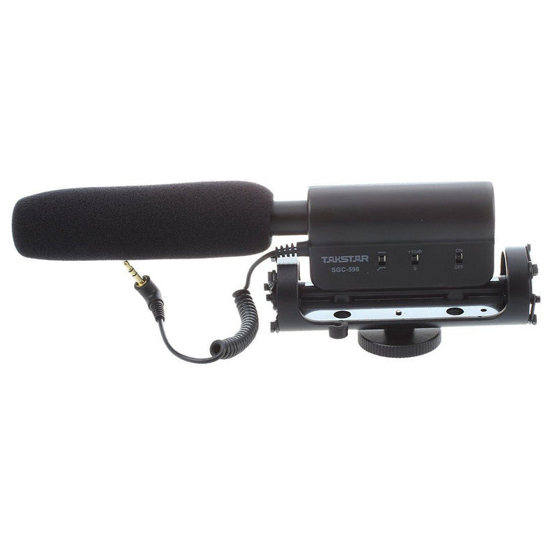 TAKSTAR SGC-598 Interview Microphone for Nikon/Canon Camera/DV Camcorder