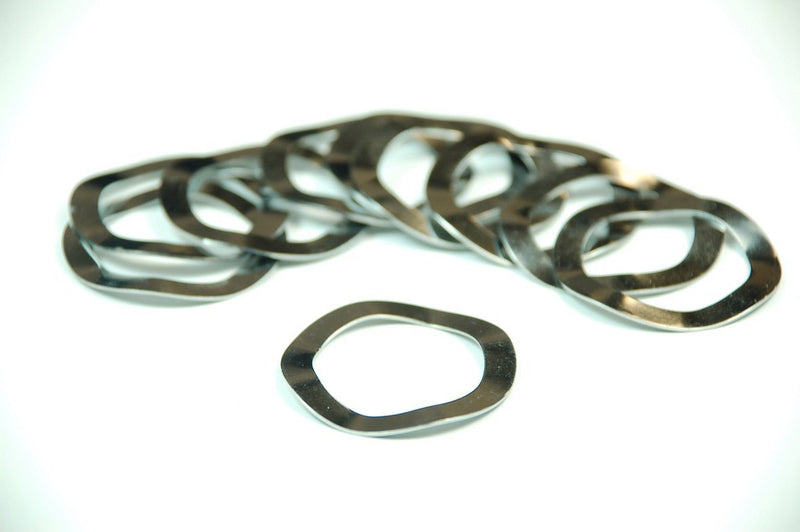 Wheels Manufacturing Wave Washer Spacers 24mm Bike Pack Accessories (Bag of 10)