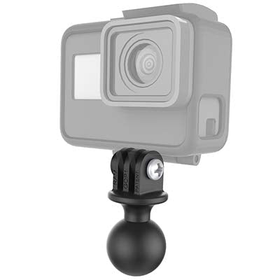 RAM Mounts RAP-B-202U-GOP1 Action Camera Universal Ball Adapter with B Size 1" Ball