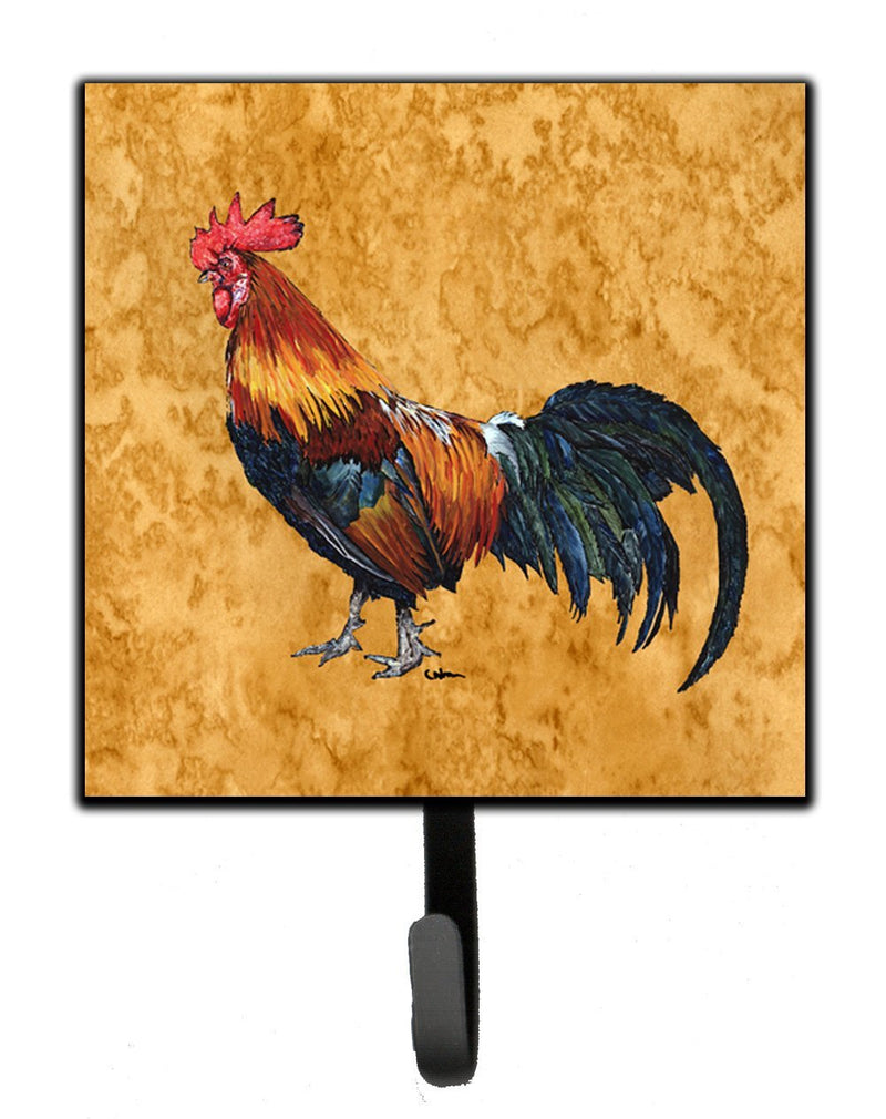 Caroline's Treasures 8651SH4 Bird - Rooster Leash Holder or Key Hook, 7Hx4.25W, Multicolor