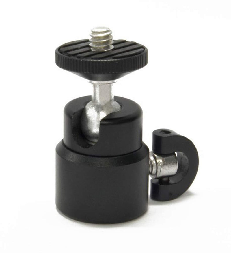 RetiCAM Mini Ball Head BHA10 - Metal Ballhead 360° Pan 90° Tilt Tripod Mount - BHA10, Aluminum