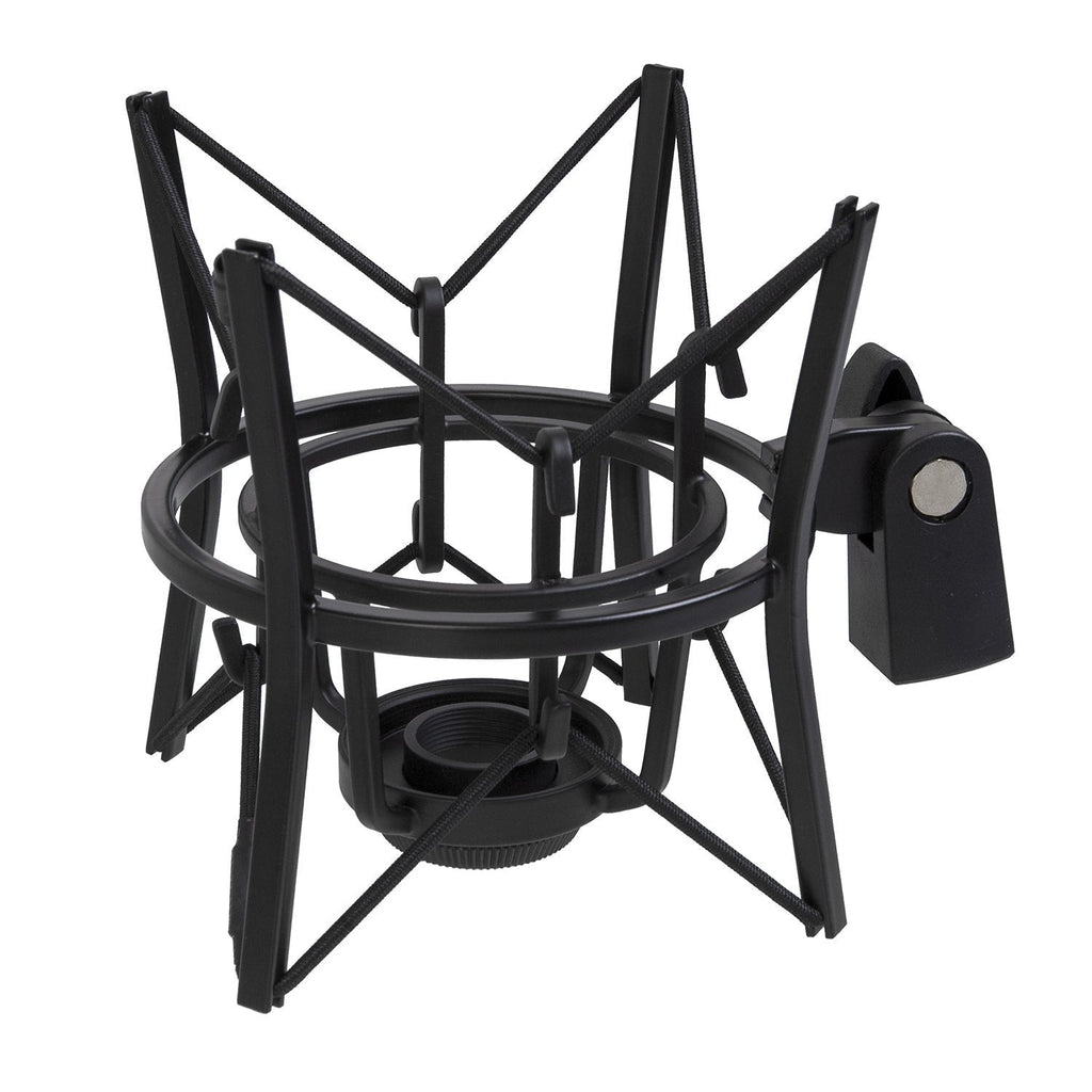 [AUSTRALIA] - LyxPro MKS1-B Condenser Spider Microphone Shockmount, Anti Vibration and Isolation - Black 