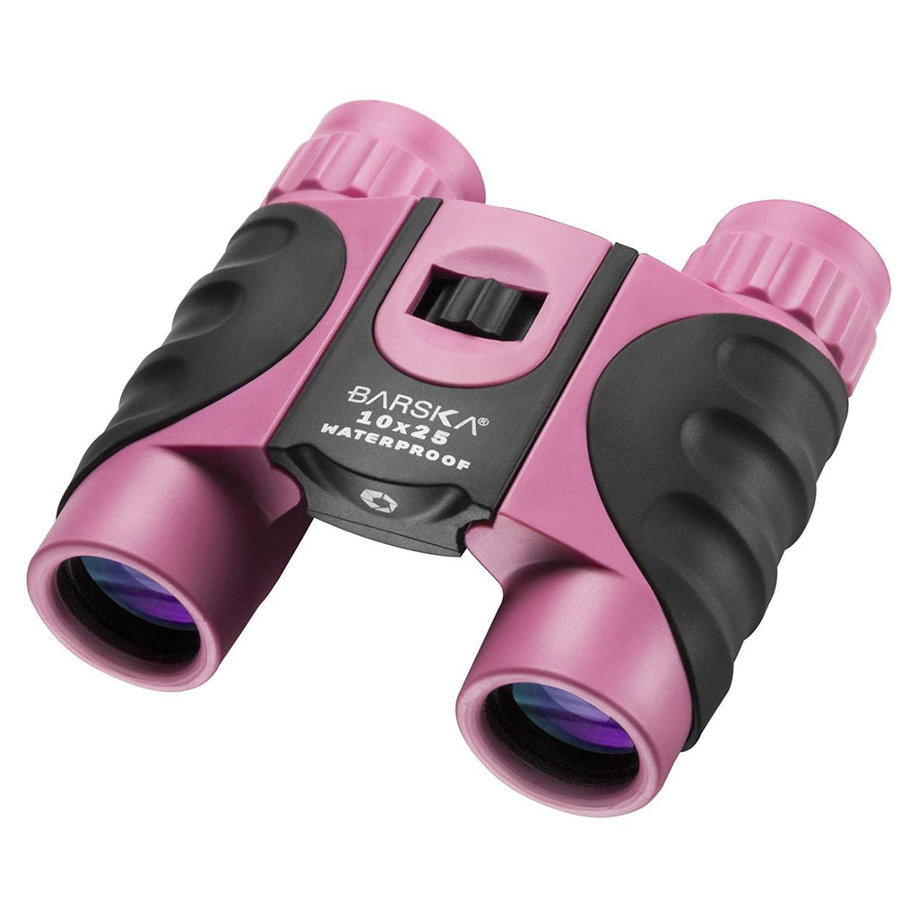 Barska AB12418 10x25 Waterproof Binocular, Pink